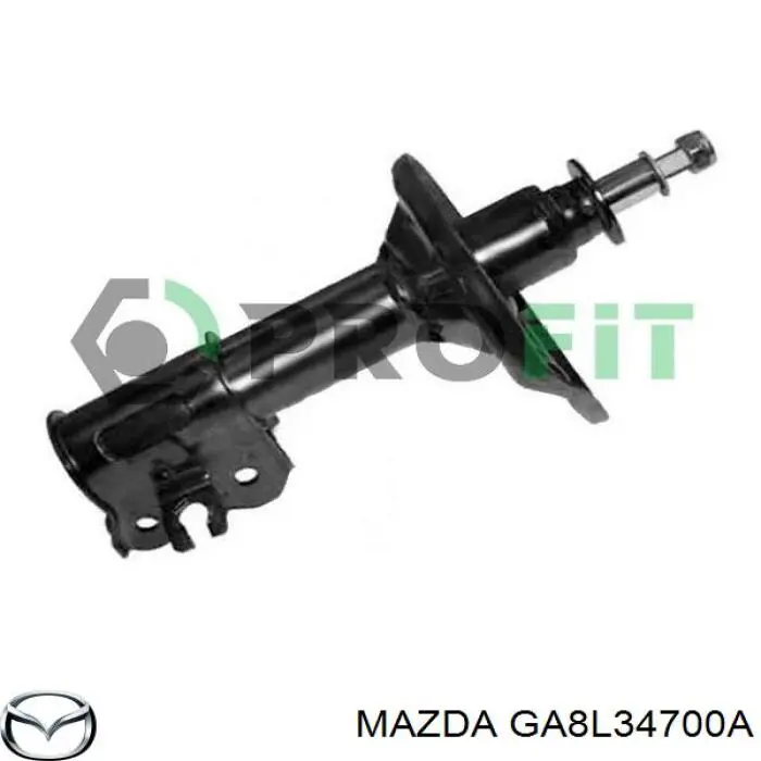 Амортизатор передний правый GA8L34700A Mazda