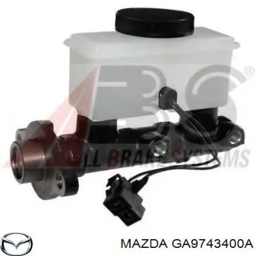 Цилиндр тормозной главный GA9743400A Mazda