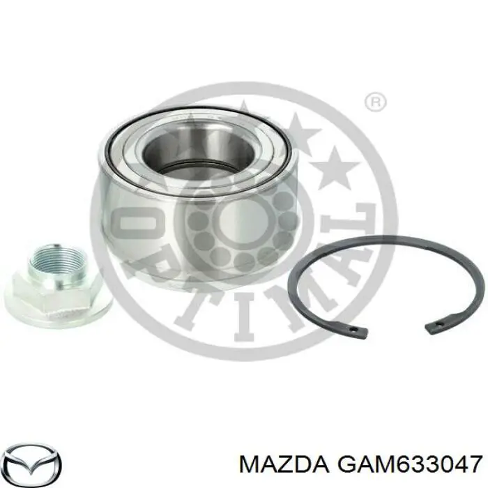 Подшипник ступицы GAM633047 Mazda