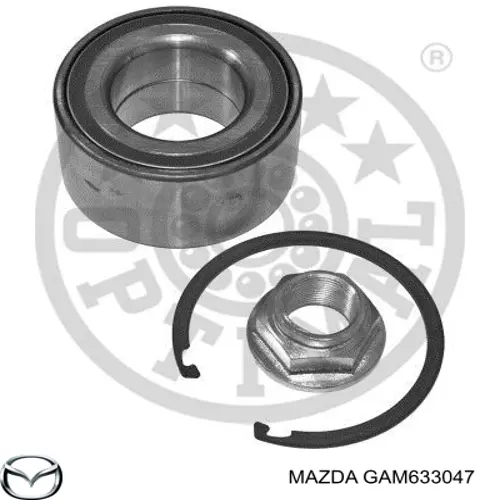 Комплект подшипника ступицы колеса Mazda GAM633047 цена, от 40.57 USD