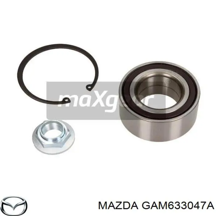 Комплект подшипника ступицы колеса Mazda GAM633047A цена, от 40.48 USD