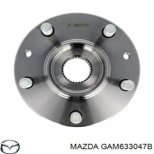 GAM633047B Mazda Подшипник ступицы передней