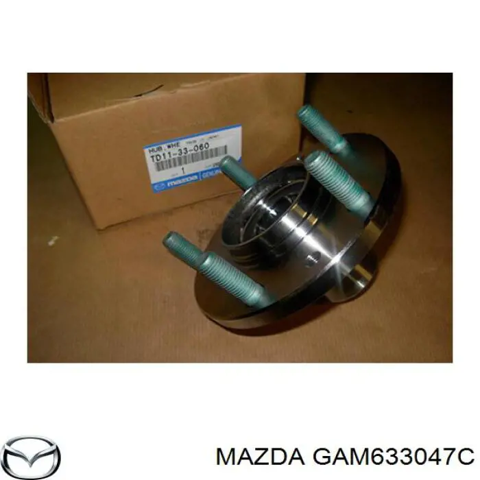 Комплект подшипника ступицы колеса Mazda GAM633047C цена, от 43.30 USD