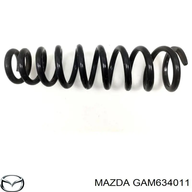 GAM634011 Mazda пружина передняя правая