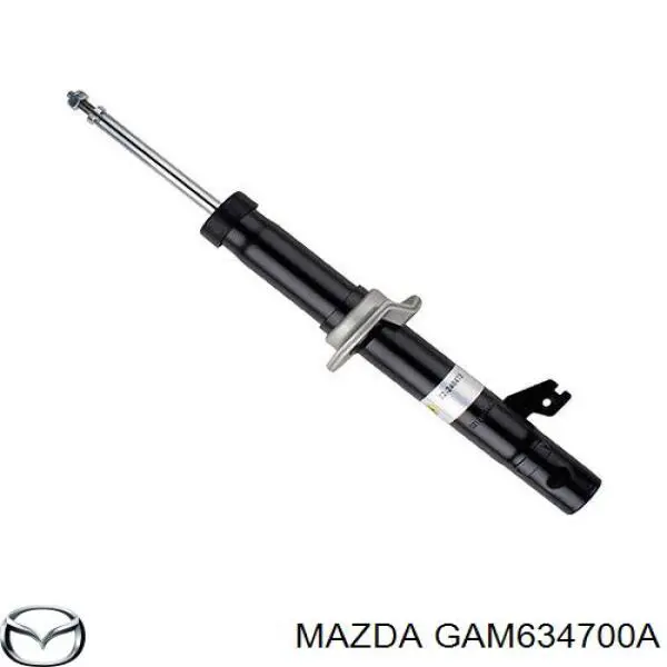 GAM634700A Mazda амортизатор передний правый