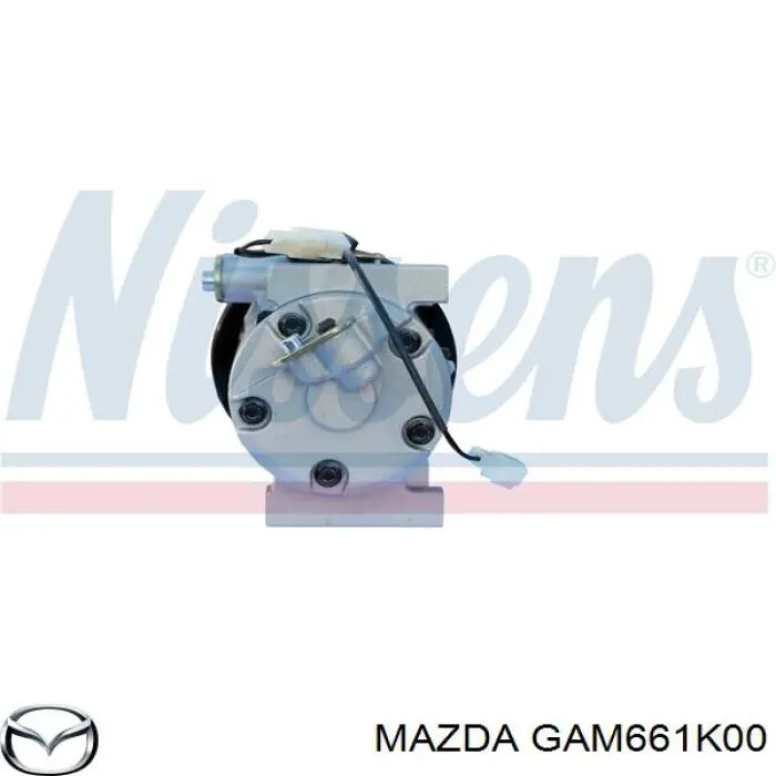 Купить GAM661K00 Mazda Компрессор климатической установки