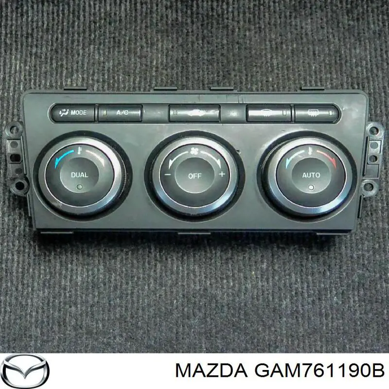 Unidade de controlo dos modos de aquecimento/condicionamento para Mazda 6  GH