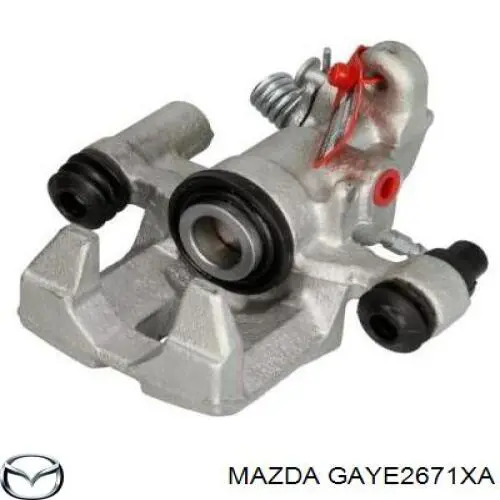 Pinza de freno trasera izquierda GAYE2671XA Mazda