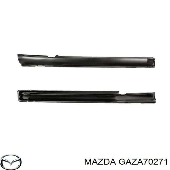 GAZA70271 Mazda Порог наружний правый