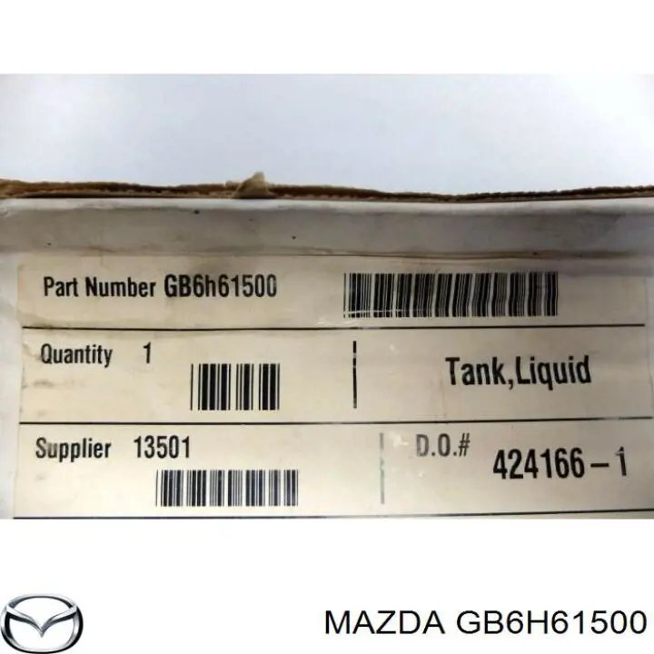 Receptor-secador del aire acondicionado GB6H61500 Mazda