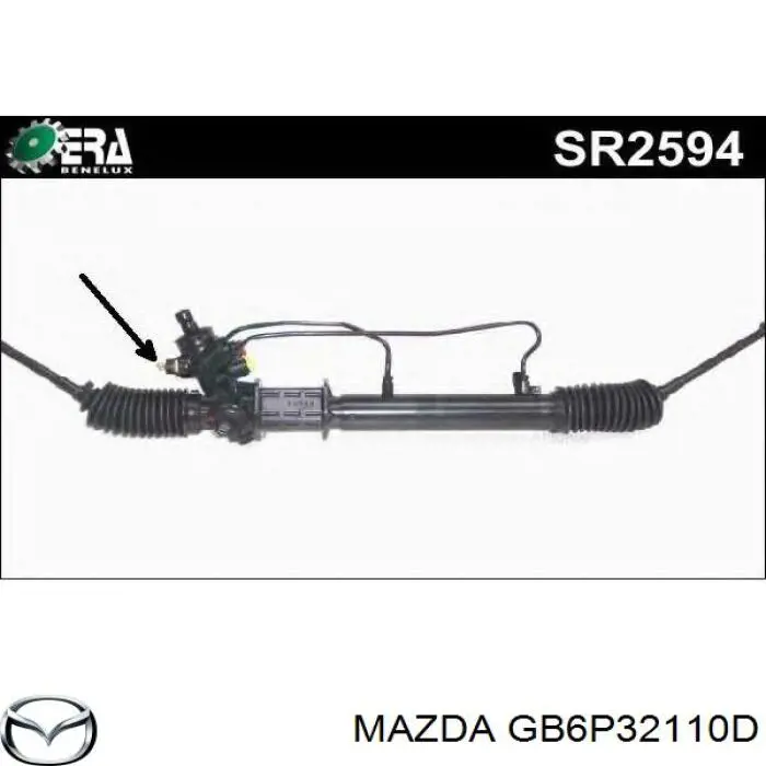 Купить GB6P32110D Mazda Рулевая рейка