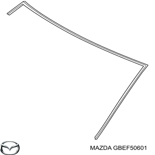 GBEF50601 Mazda 