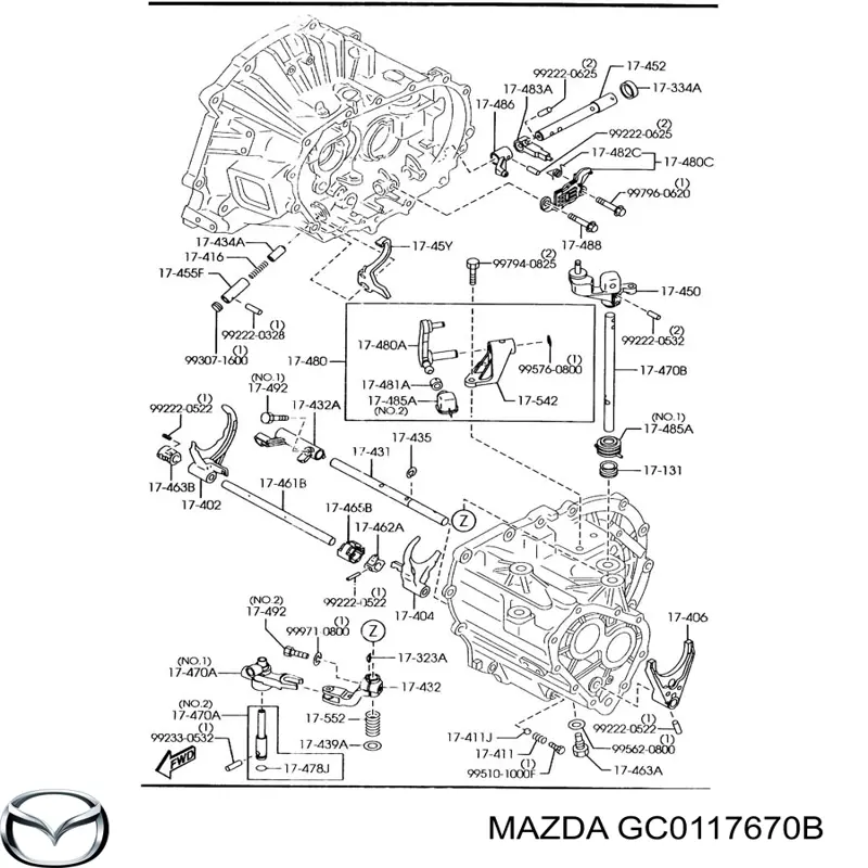 GC0117670B Mazda 