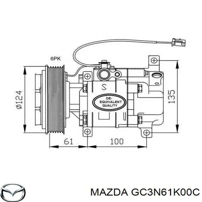  GC3N61K00C Mazda