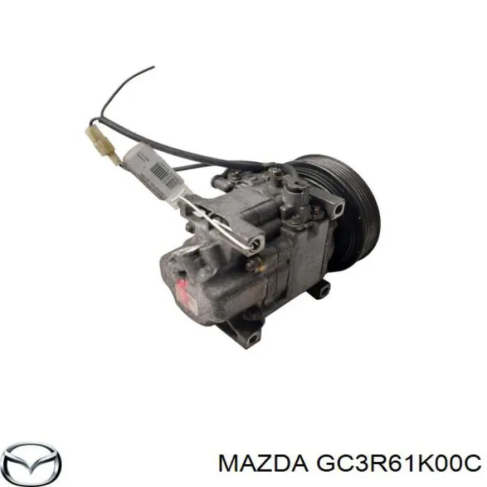 Компрессор кондиционера GC3R61K00C Mazda