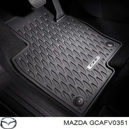 Комплект ковриков Mazda 6 седан (GJ, GL) (2012 - 2023) цена, от 166.48 USD
