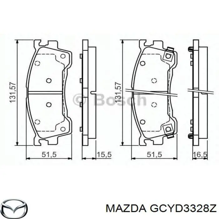 GCYD3328Z Mazda