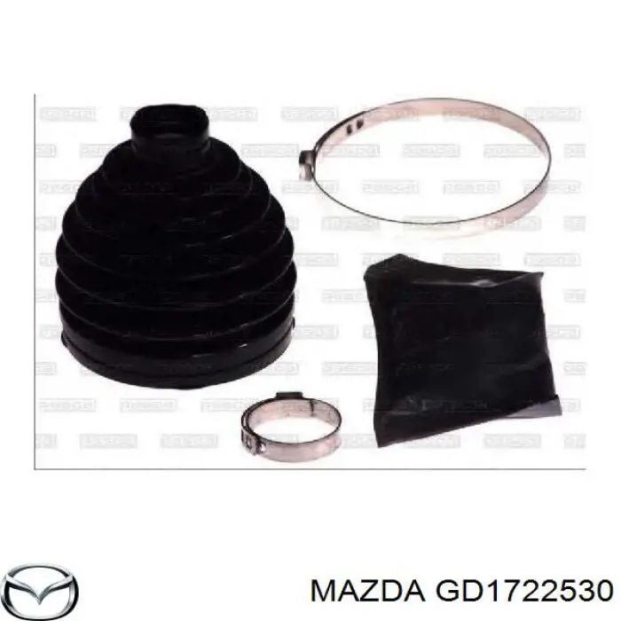 GD1722530 Mazda пыльник шруса передней полуоси наружный