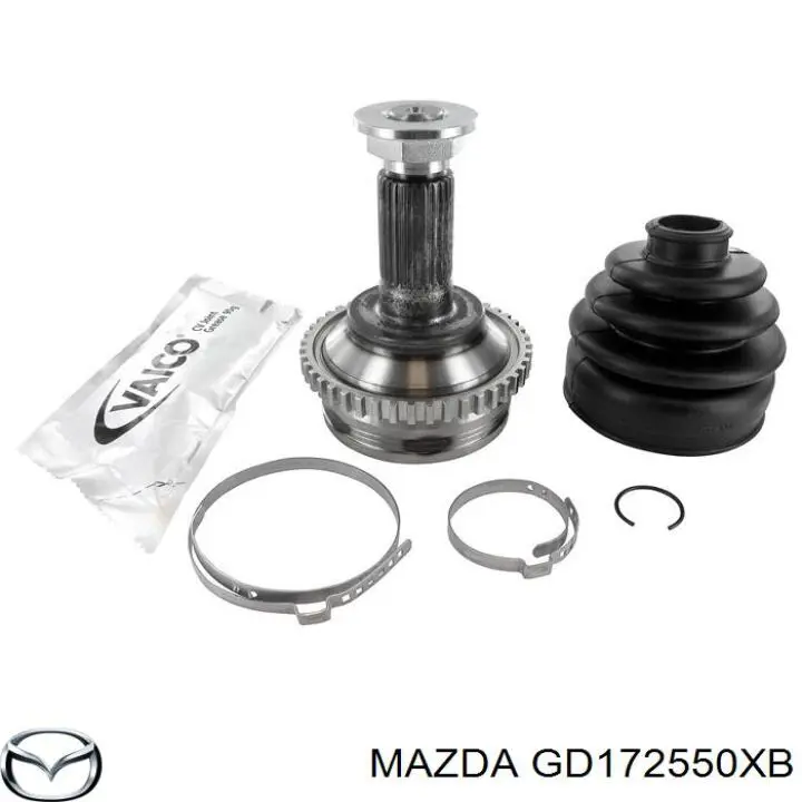 Правая полуось Мазда 626 5 (Mazda 626)