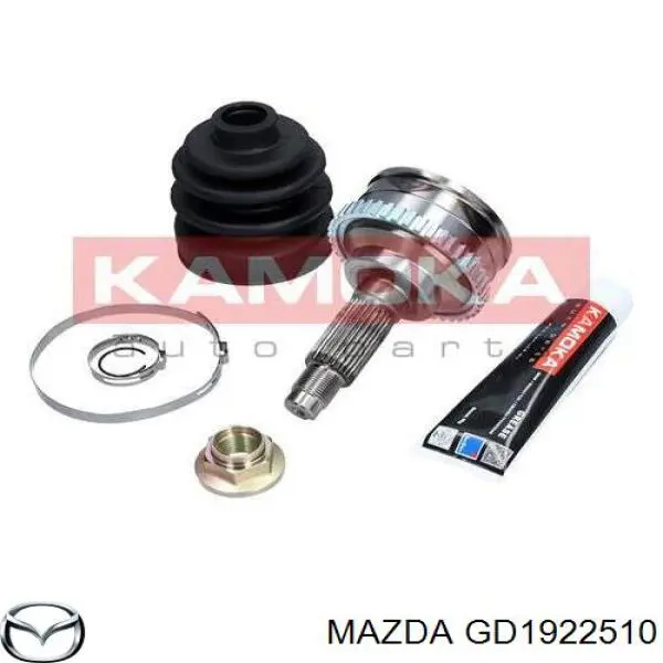 Купить GD1922510 Mazda Внешняя граната