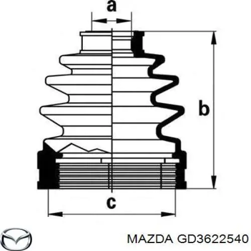 GD3622540 Mazda