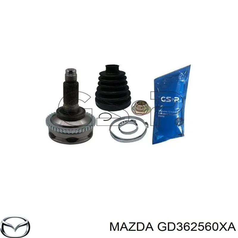 Привод передний левый Mazda GD362560XA цена, от 63.34 USD