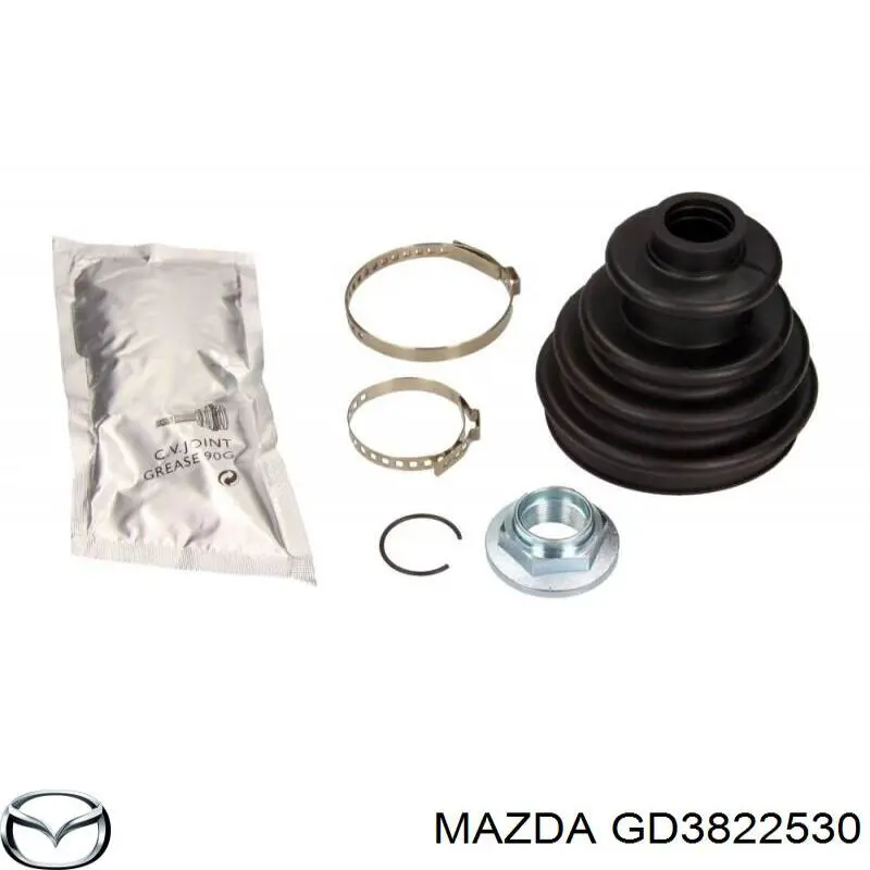 GD38-22-530 Mazda пыльник шруса наружный правый