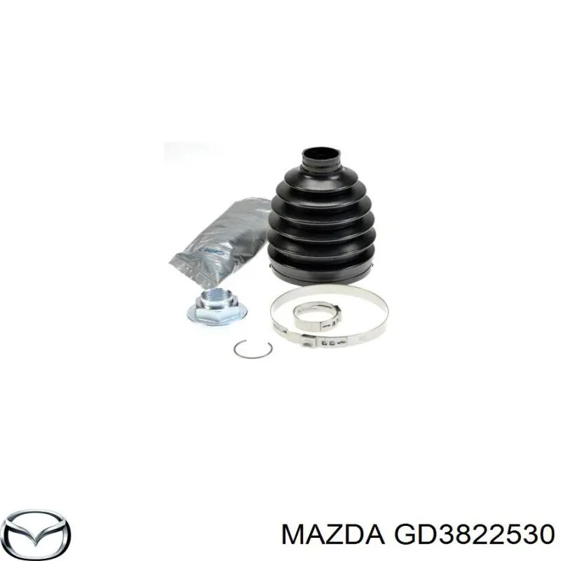 Купить GD3822530 Mazda Пыльник шарнира угловых скоростей наружный правый