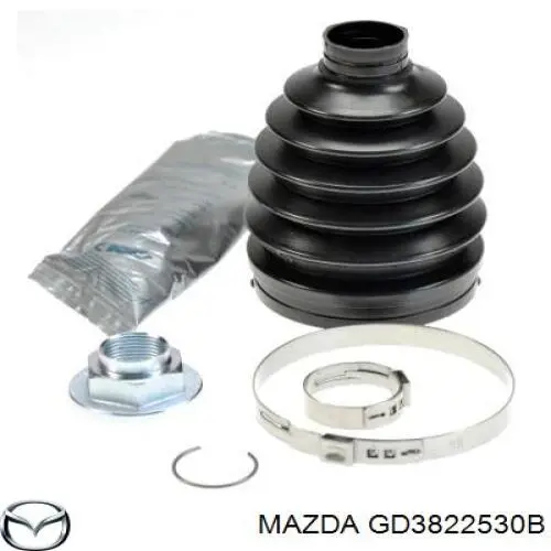 GD3822530B Mazda пыльник шруса наружный правый