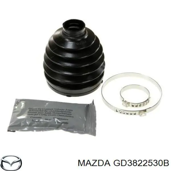 Купить GD3822530B Mazda Пыльник шарнира угловых скоростей наружный правый