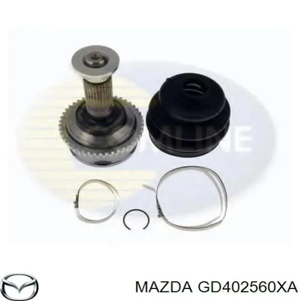 Привод передний левый Mazda GD402560XA цена, от 57.21 USD