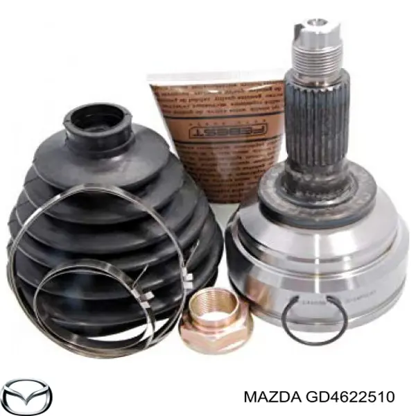 Полуось передняя GD4622510 Mazda