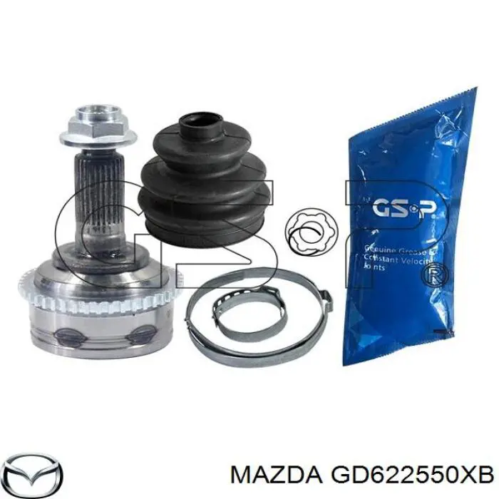 Купить GD622550XB Mazda Пыльник гранаты наружный, передний