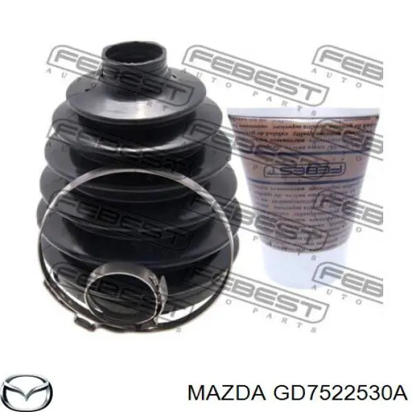 GD7522530A Mazda Пыльник шарнира привода