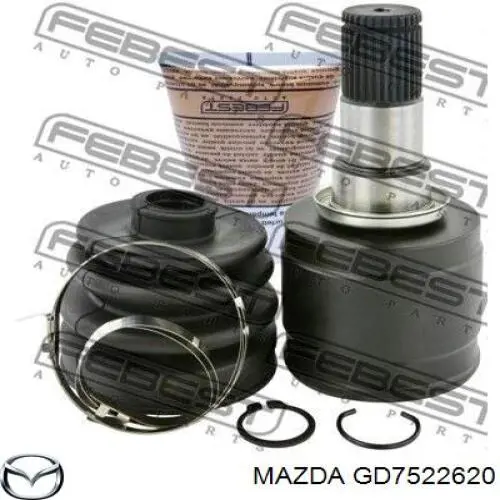 GD7522620 Mazda шрус внутренний передний правый