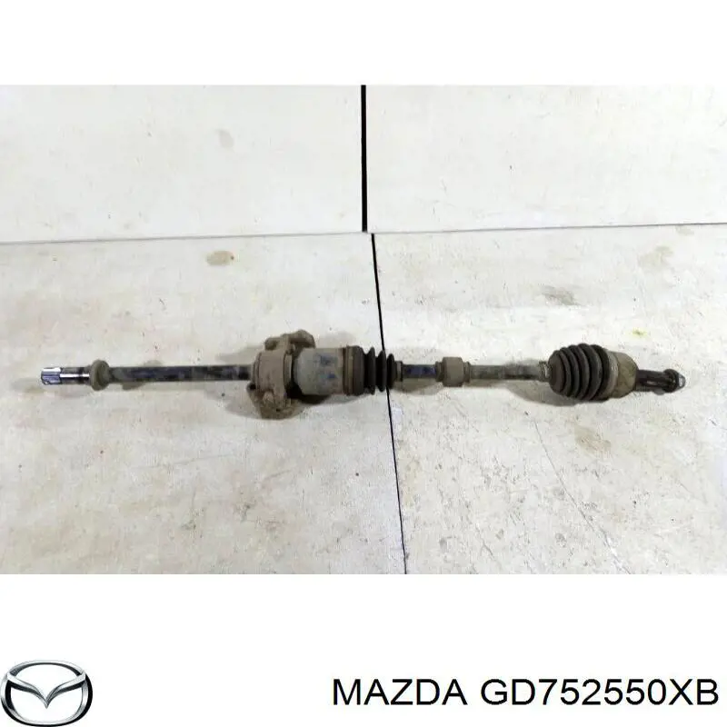 Привод передний правый Mazda GD752550XB цена, от 114.02 USD