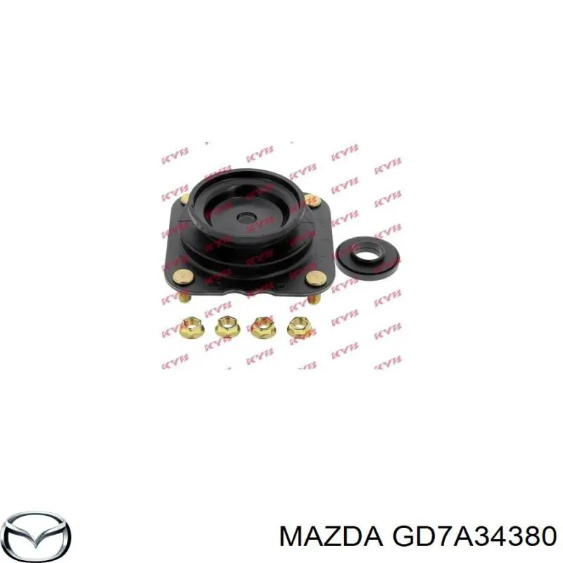 Опора переднего амортизатора GD7A34380 Mazda