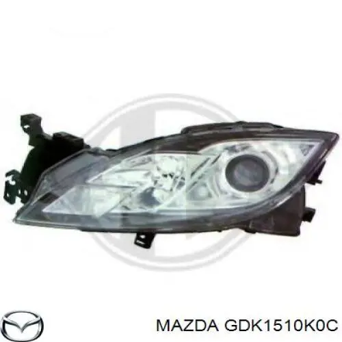 GDK1510K0C Mazda luz direita