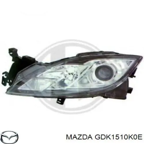 Фара правая Mazda GDK1510K0E