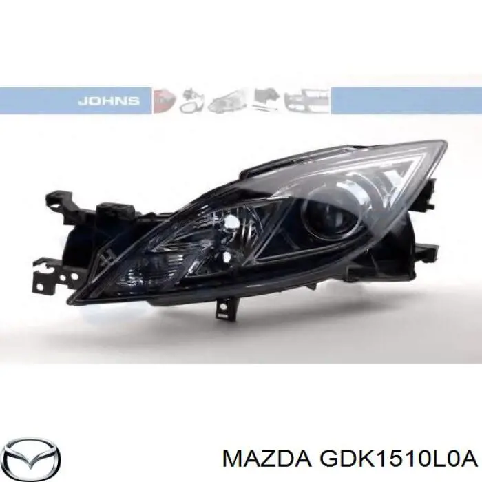 GDK1510L0A Mazda фара левая
