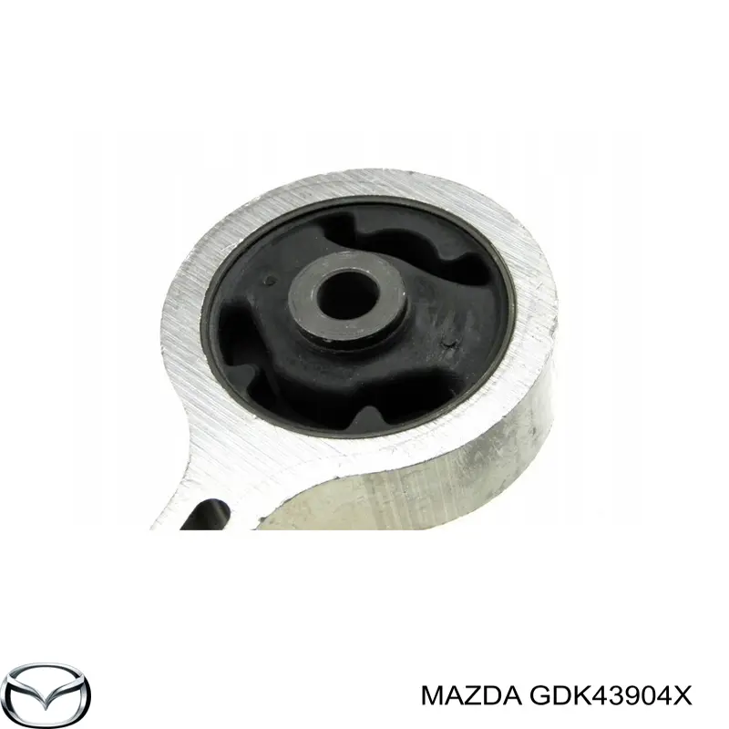 GDK43904X Mazda coxim (suporte traseiro de motor)