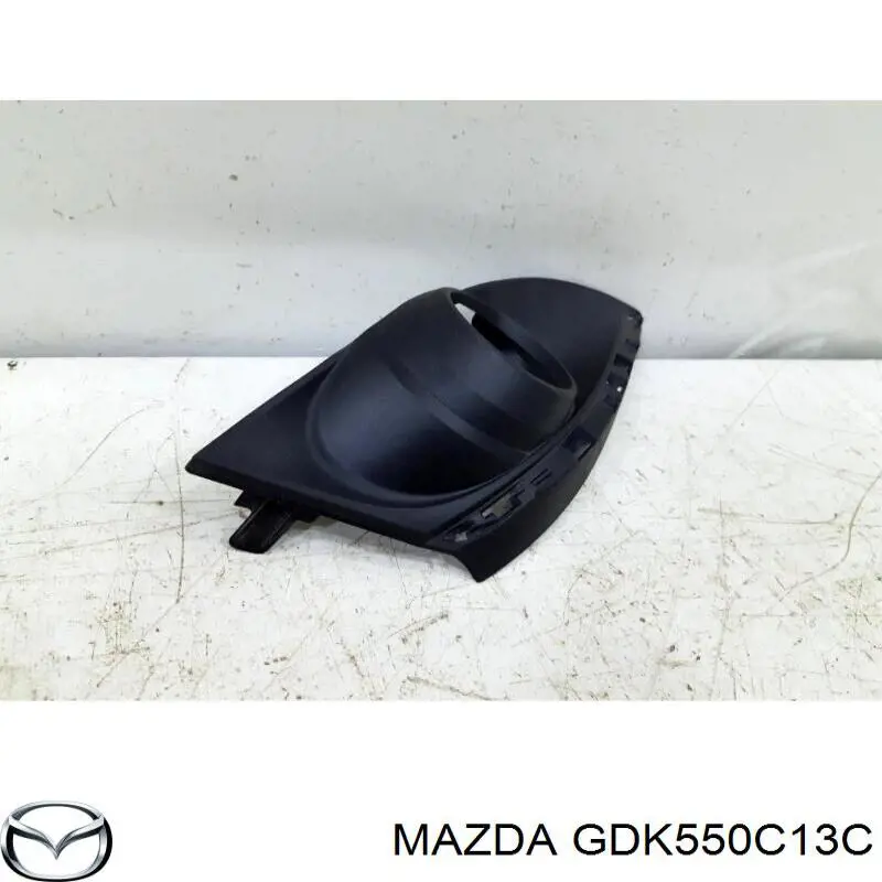 Заглушка, решетка противотуманных фар бампера переднего, правая Mazda GDK550C13C цена, от 11.85 USD
