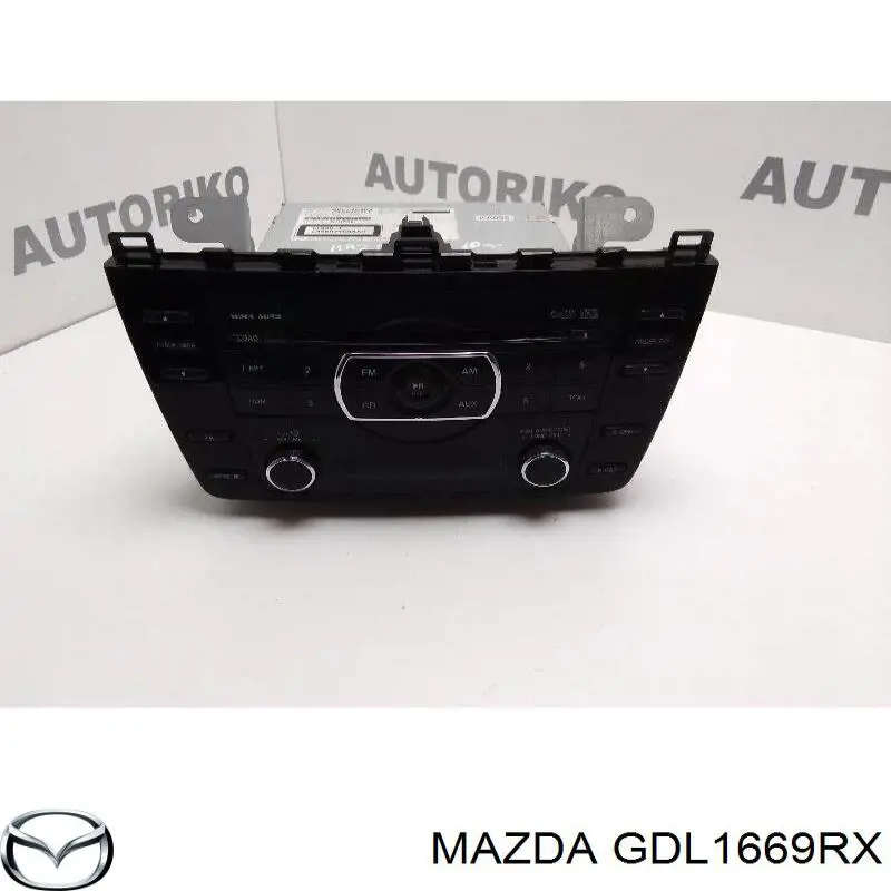 Магнитола (радио AM/FM) Mazda GDL1669RX цена, от 50.68 USD