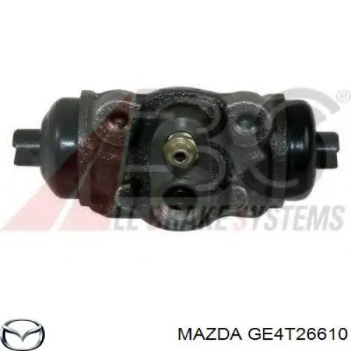 GE4T26610 Mazda цилиндр тормозной колесный рабочий задний