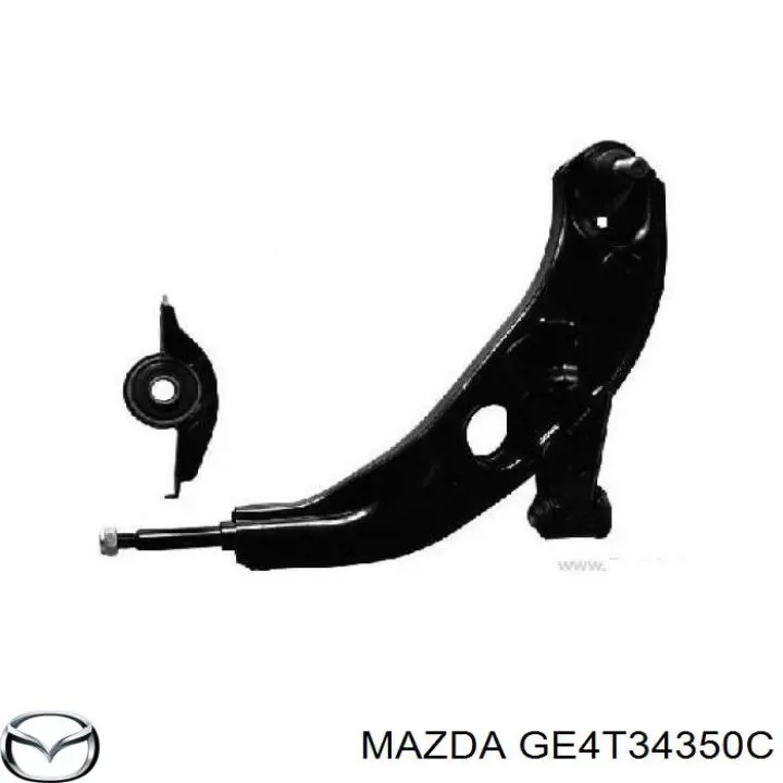 Barra oscilante, suspensión de ruedas delantera, inferior izquierda GE4T34350C Mazda