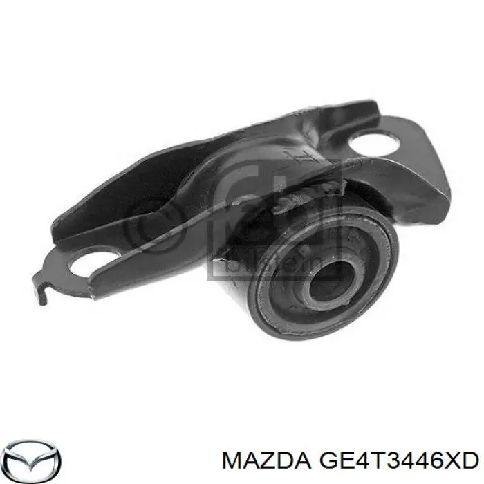 Silentblock de suspensión delantero inferior GE4T3446XD Mazda