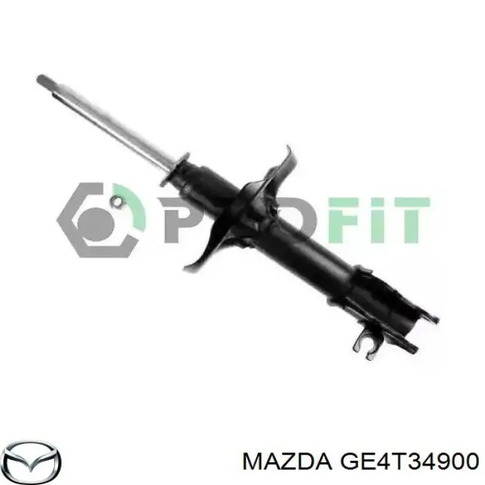 Амортизатор передний левый GE4T34900 Mazda