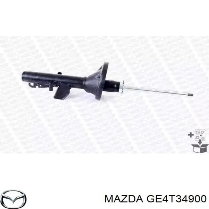 Купить GE4T34900 Mazda Амортизатор подвески передний левый