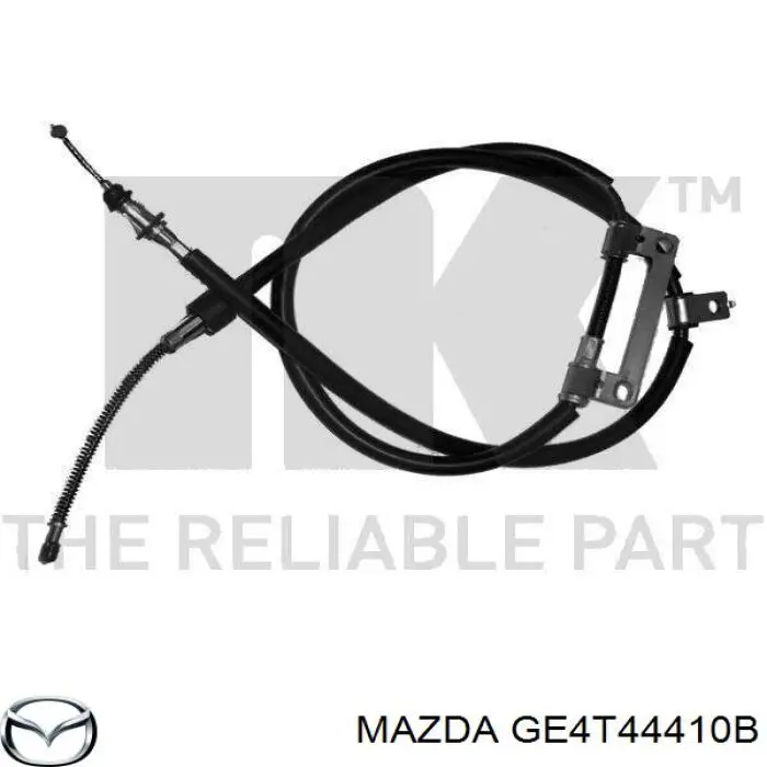 Задний правый трос ручника GE4T44410B Mazda