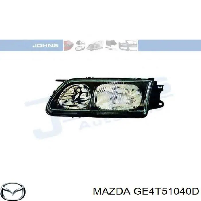 Фара левая GE4T51040D Mazda